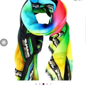 Desigual Colorful Gradient Scarf